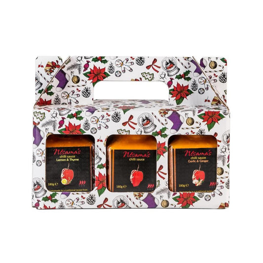 Ntsama Christmas Edition Chilli Sauce Gift Set